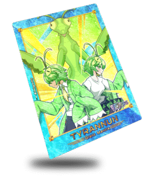 TyRannun Stat Style, Vtuber Trading Card